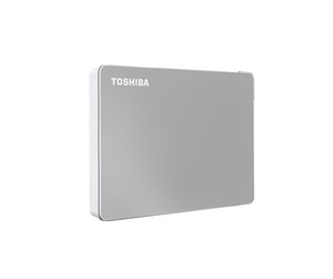 Hard drive - External - Toshiba Canvio Flex - Ekstern Harddisk - 1TB - Sølv - HDTX110ESCAA