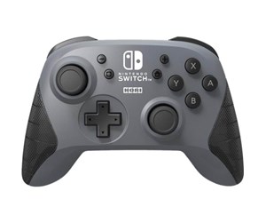 Spill - Tilbehør - HORI Wireless Rechargable Horipad - Grey - Controller - Nintendo Switch - 0873124008647