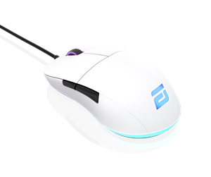 Mus - Endgame Gear XM1 RGB - White - Gaming mus - Optisk - 5 - Hvit med RGB lys - EGG-XM1RGB-WHT