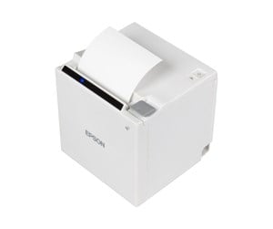 Skriver - Epson TM-m30II (121): USB Ethernet NES White PS EU POS Skriver - Sort/hvit - Termisk - C31CJ27121