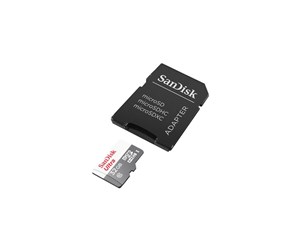 Minnekort - SanDisk Ultra microSD/SD - 100MB/s - 32GB - SDSQUNR-032G-GN3MA