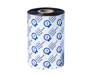 Printertilbehør blekk/toner - Brother tape premium wax 110mm x 450m - Fargebånd refill (termisk overføring) Svart - BWP1D450110