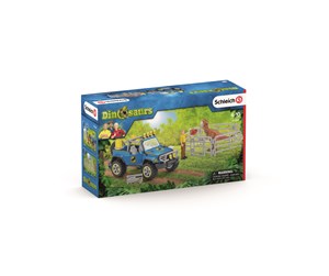 Schleich - Schleich Off-road vehicle with dino outpost - 41464