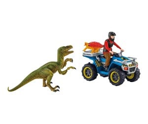 Schleich - Schleich Flukt på friehjuling Velociraptor - 41466