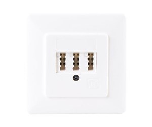 Tilbehør - Schwaiger TAE Connector Socket (NFN) - surface mount outlet - TDU2237 532