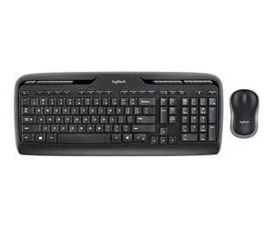 Tastatur - Logitech Wireless Combo MK330 - Tastatur & Mussett - Russisk - Svart - 920-003995