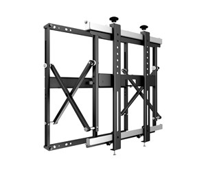 Veggmontering, AV-braketter & AV-møbler - Multibrackets M Public Video Wall Mount Push Slim 35 kg 55" Up to 600 x 400 mm - 7350073739967