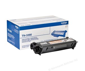 Printertilbehør blekk/toner - Brother TN 3390P - Laser toner Svart - TN3390P