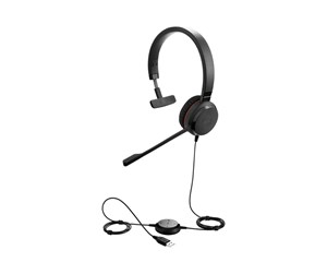 Hodetelefoner - Jabra Evolve 20SE Mono MS USB-C - 4993-823-389