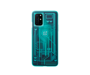 Mobil - Deksel og etui - OnePlus 8T Quantum Bumper Case - Cyborg Cyan - 5431100178