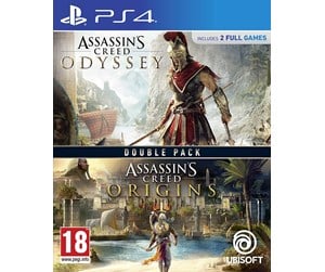 Spill - Assassin's Creed Odyssey + Origins (Double Pack) - Sony PlayStation 4 - Action/Adventure - 3307216146018