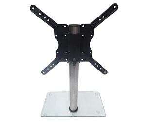 Veggmontering, AV-braketter & AV-møbler - ConnecTech StandView TV Desk Mount with rotatable top. 26"-55". Alu finish 25 kg 55" From 200 x 200 mm - SWB7150