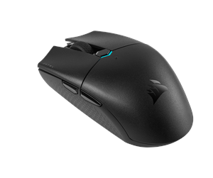 Mus - Corsair Katar Pro Wireless - Gaming mus - Optisk - 6 - Svart med RGB-lys - CH-931C011-EU