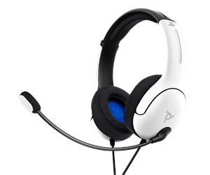 Spill - Tilbehør - PDP AIRLITE - White - Headset - Sony PlayStation 4 - 708056065973