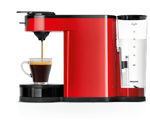 Kaffe & Espresso - Philips Senseo Switch 3-in-1 BASE+  Monza Red HD6594/80 - HD6594/80