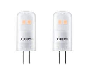 LED-lyspære - Philips LED-lyspære Capsule 1W/830 (10W) 2-pack G4 - 929002388831