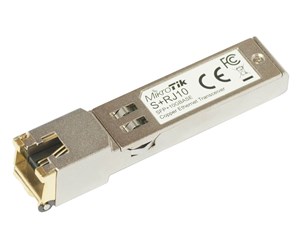 Repeater & Transceiver - MikroTik S+RJ10 SFP+ RJ45 10G transceiver Module - S+RJ10