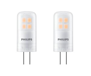 LED-lyspære - Philips LED-lyspære Capsule 1,8W/830 (20W) 2-pack G4 - 929002389031