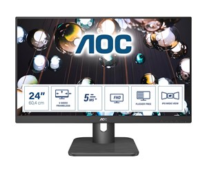 Skjerm - 24" AOC 24E1Q FHD Speakers - 24E1Q