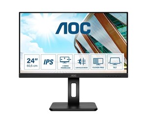 Skjerm - 24" AOC Q24P2Q QHD 75Hz Speakers - Q24P2Q