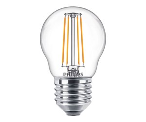 LED-lyspære - Philips LED-lyspære Classic Mini-ball 4,3W/827 (40W) Clear E27 - 929001890555