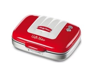 Vaffeljern - Ariete Vaffeljern Party Time waffle maker Red - 00C197300AR0