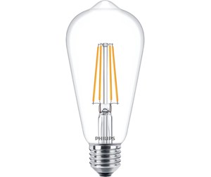 LED-lyspære - Philips LED-lyspære Classic Edison 7W/827 (60W) Clear E27 - 929001387655