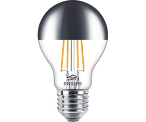 LED-lyspære - Philips LED-lyspære Classic Standard 7,2W/827 (50W) Mirror Dimmable E27 - 929002412801