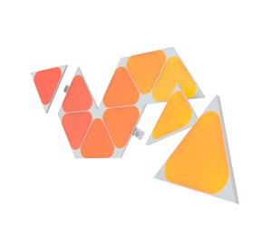 Smarthus - Nanoleaf Shapes - Triangles Mini Expansion Pack - 10 Panels - NL48-1001TW-10PK