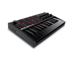 Musikkinstrumenter & DJ-utstyr  - Akai MPK Mini Mk3 Black - MPKMINI3B