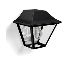 Lamper - Philips Alpenglow wall lantern black 1x42W 230V - 915005382001