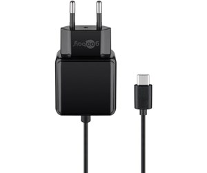 Mobil - Adaptere og ladere - Pro USB C Charger (3A) - Black - 4040849450402