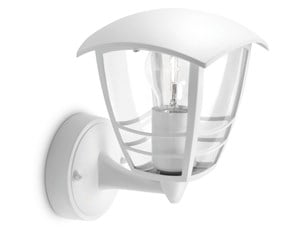 Lamper - Philips Creek wall lantern white 1x60W 230V - 915002789602