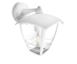 Lamper - Philips Creek wall lantern white 1x60W 230V - 915002790002