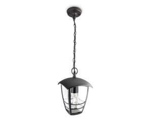 Lamper - Philips Creek Pendant Ceiling black 1x60W 230V - 915002790102