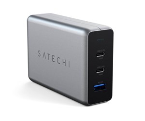  Bærbar PC - Lader - Satechi 100W USB-C PD Compact GaN Charger - ST-TC100GM-EU