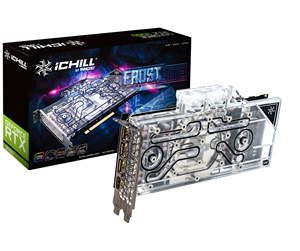 Grafikkort - Inno3D GeForce RTX 3080 iCHILL Frostbite - 10GB GDDR6X RAM - Grafikkort - C3080-106XX-1810FB