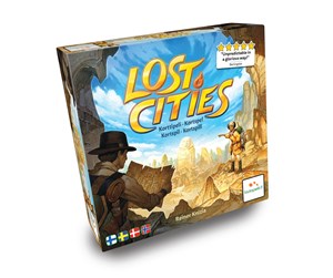 Brettspill & Puslespill - Lautapelit Lost Cities: The Card Game (Nordic) - LPFI212