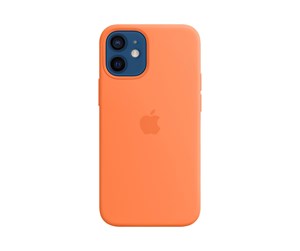 Mobil - Deksel og etui - Apple iPhone 12 mini Silicone Case with MagSafe - Kumquat - MHKN3ZM/A