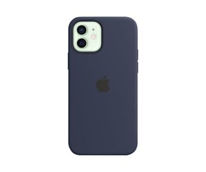 Mobil - Deksel og etui - Apple iPhone 12 | 12 Pro Silicone Case with MagSafe - Deep Navy - MHL43ZM/A