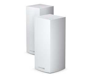 Ruter - Linksys MX8400 VELOP Whole Home Mesh Wi-Fi System (2-pack) - Wireless router Wi-Fi 6 - MX8400-EU