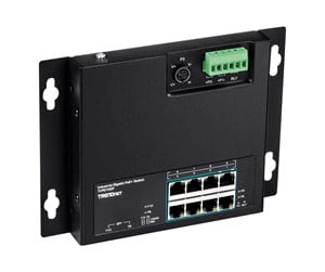 Switch/splitter - TRENDnet TI-PG102F - Industrial - switch - 10 ports - TI-PG102F