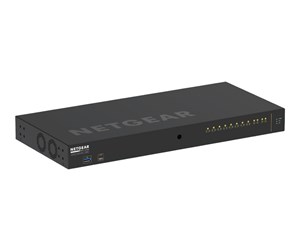 Switch/splitter - Netgear AV Line M4250-10G2F-PoE+ / GSM4212P 8x1G PoE+ 125W 2x1G and 2xSFP Managed Switch - GSM4212P-100EUS