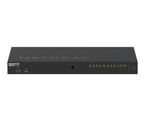 Switch/splitter - Netgear AV Line M4250-10G2XF-PoE++ GSM4212UX 8x1G Ultra90 PoE++ 802.3bt 720W 2x1G and 2xSFP+ Managed Switch - GSM4212UX-100EUS