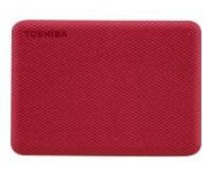 Hard drive - External - Toshiba Canvio Advance - Ekstern Harddisk - 2TB - Rød - HDTCA20ER3AA