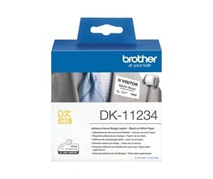 Papir, Fotopapir & Etiketter - Brother DK 11234 - DK11234