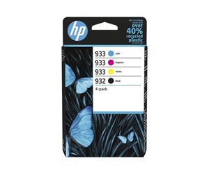 Printertilbehør blekk/toner - HP 932 / 6ZC71AE 4-Pack Color Ink - Blekkpatron Colour (cyan, magenta, yellow, black, black) - 6ZC71AE