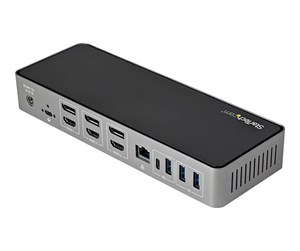 Dokkingstasjon - StarTech.com USB-C & USB-A Dock - DK31C3HDPDUE