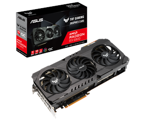 Grafikkort - ASUS Radeon RX 6800 TUF OC - 16GB GDDR6 RAM - Grafikkort - 90YV0FM1-M0NA00