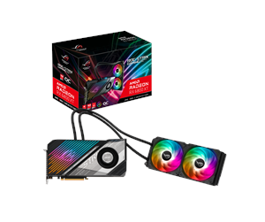 Grafikkort - ASUS Radeon RX 6800 XT ROG STRIX LC OC - 16GB GDDR6 RAM - Grafikkort - 90YV0FL0-M0NM00